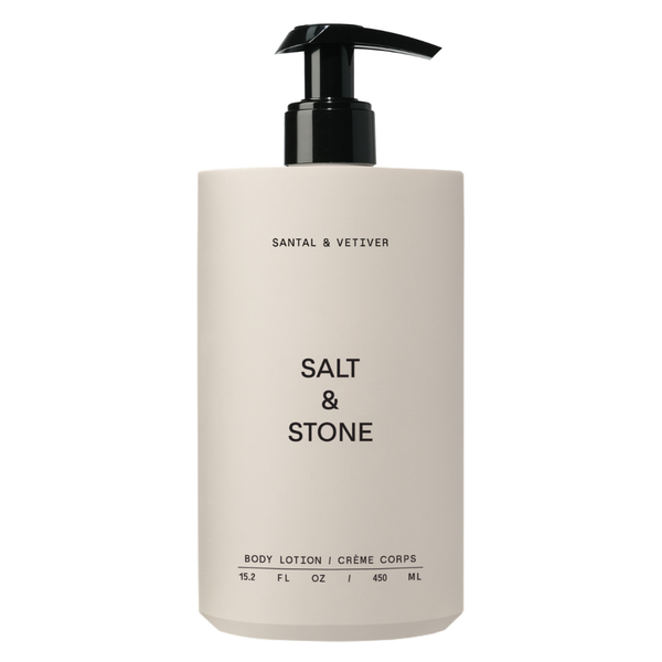 Santal Vetiver Salt Stone body lotion Byssine