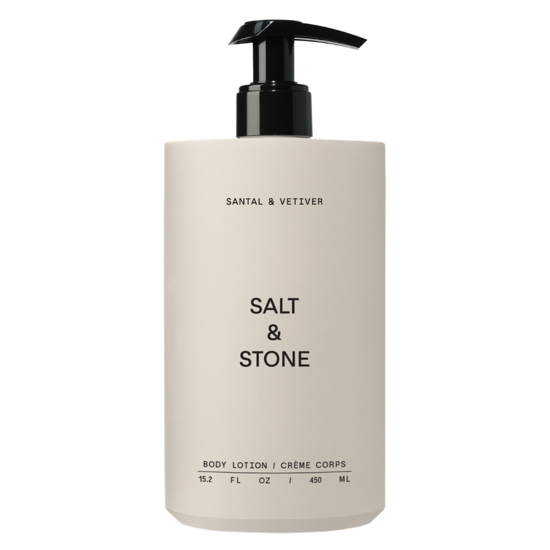 Santal Vetiver Salt Stone body lotion Byssine